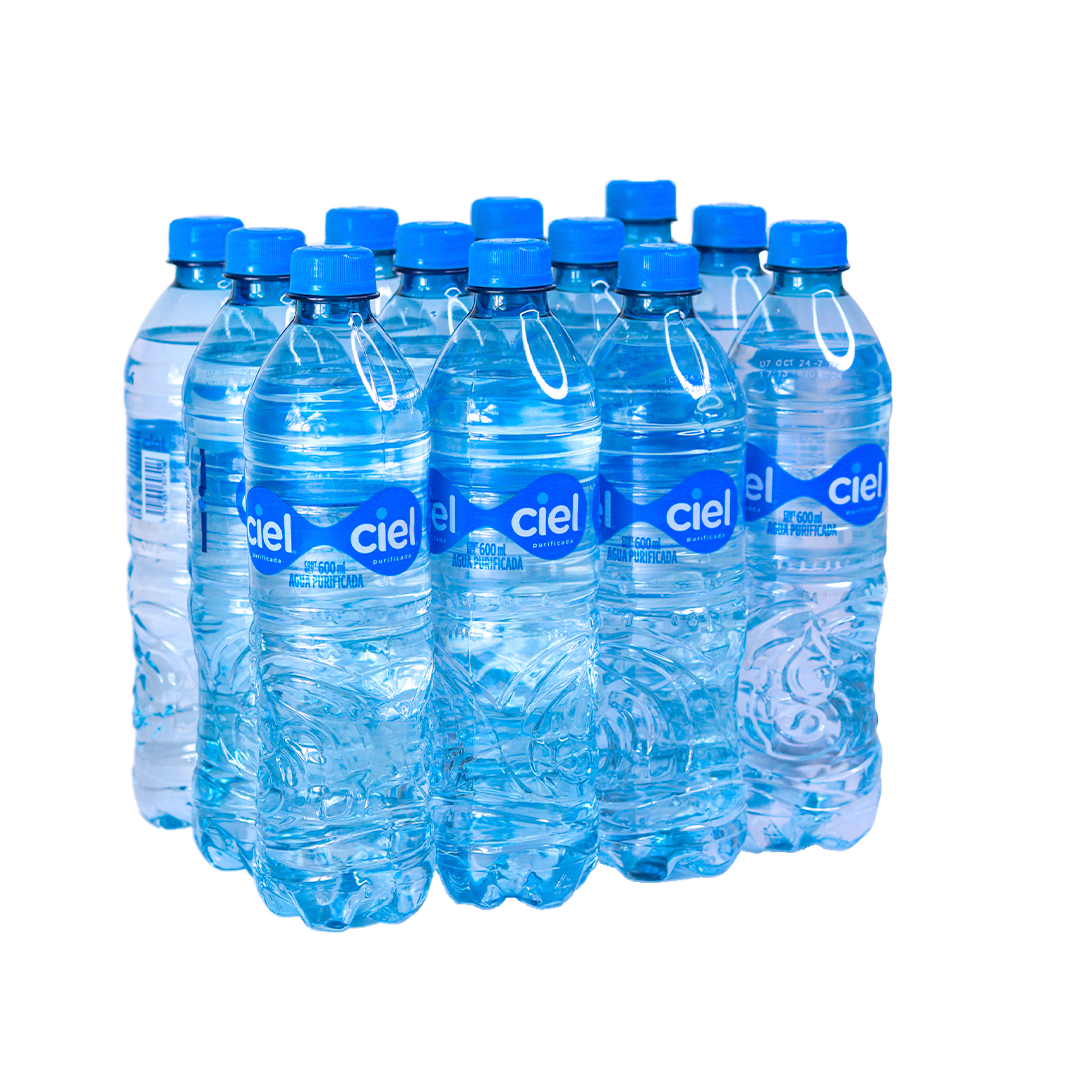 Agua Ciel 12 Pzas 600 ml